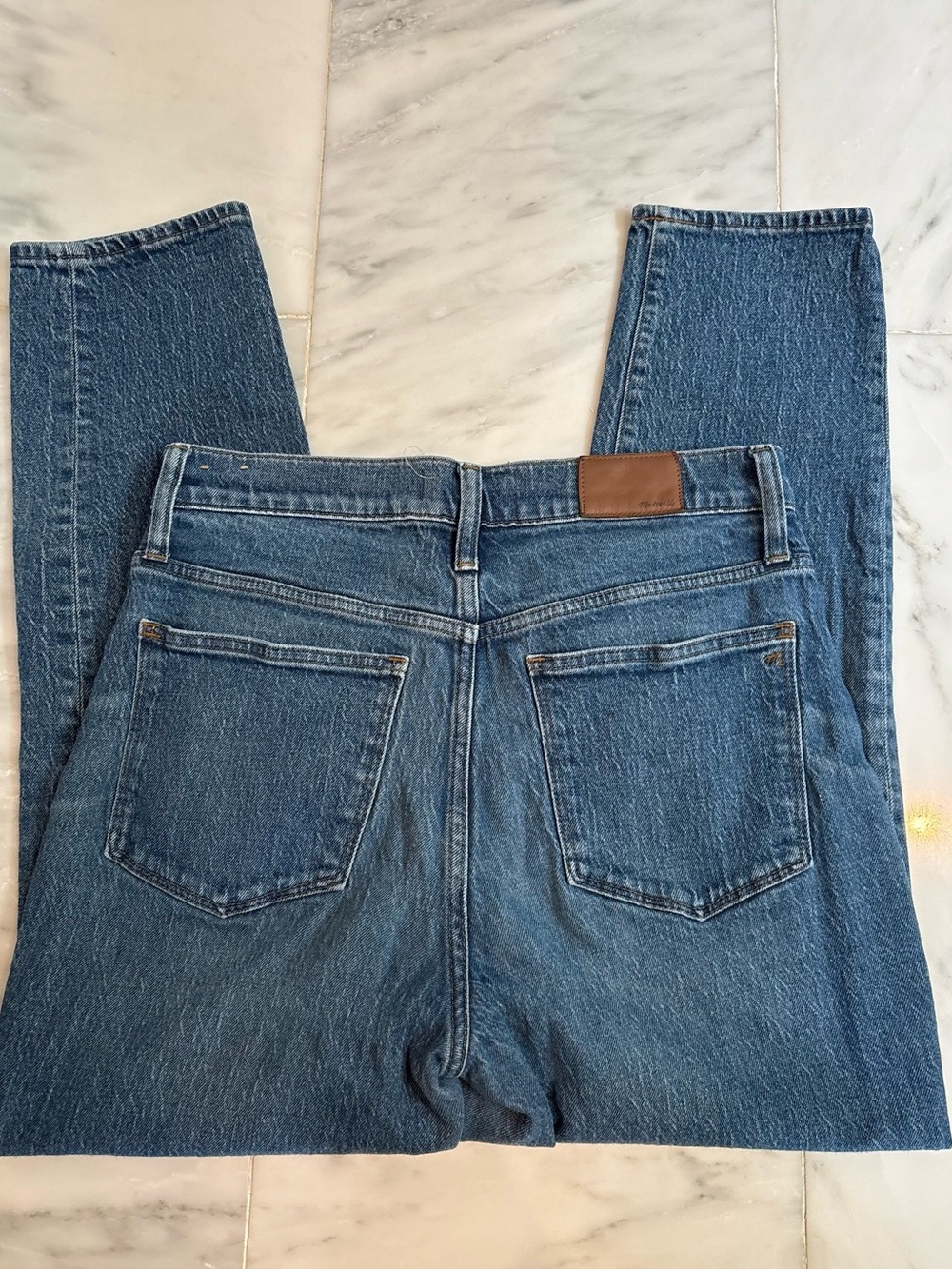 Madewell classic straight Jean